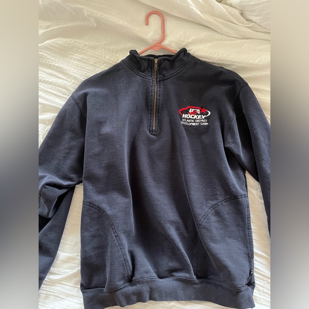 USA hockey half zip